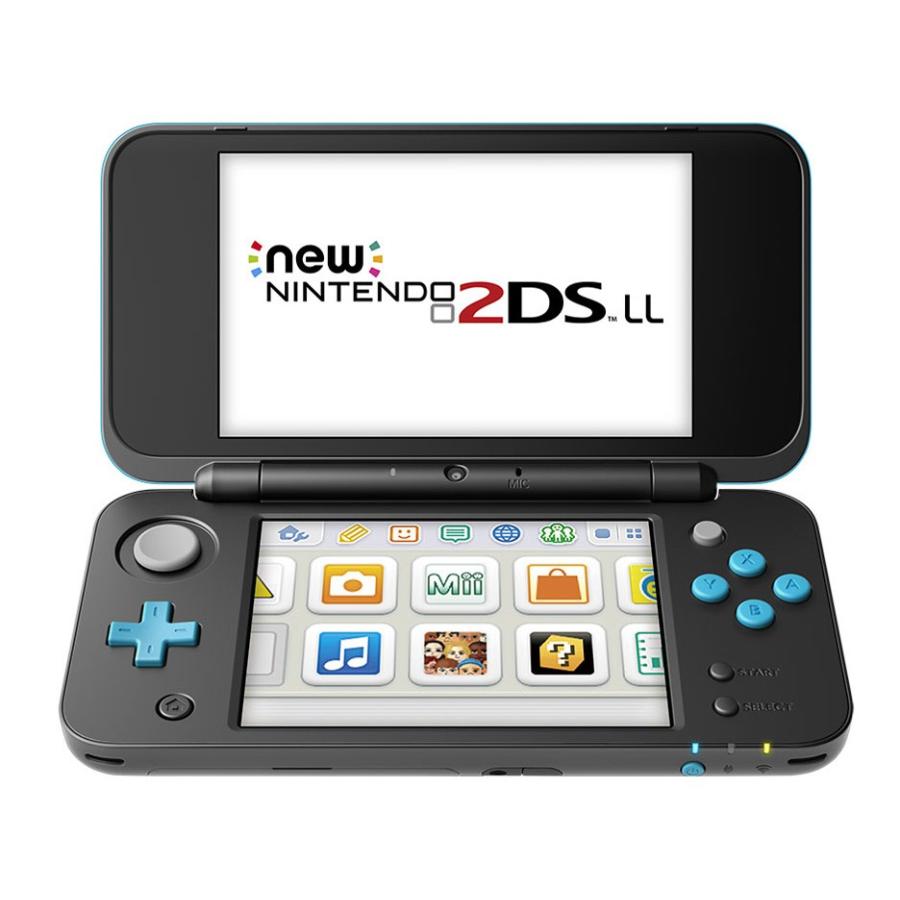 任天堂（Nintendo） Newニンテンドー2DS LL ブラック×ターコイズ