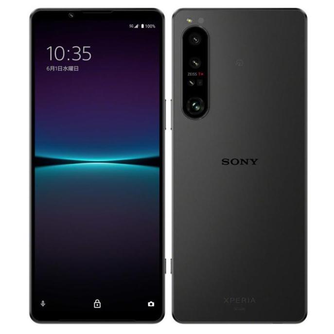 Xperia SIMフリー 1 IV SOG06 ブラック [black] SONY au 新品 未使用
