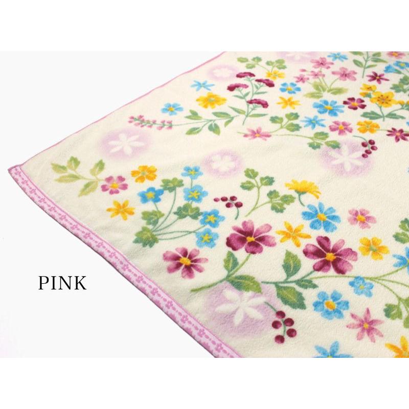 今治産 大判バスタオル 約95×150cm 日本製 花柄プリント ジョリー