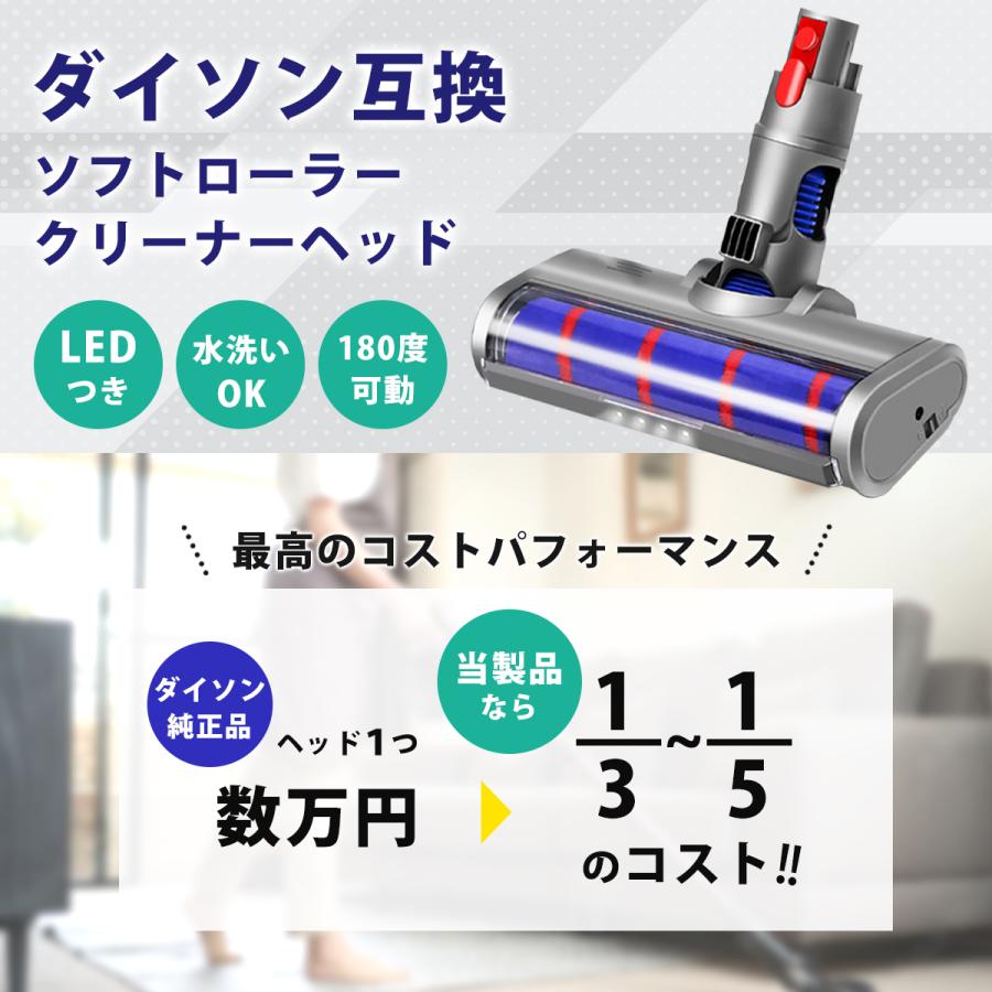 Dyson（ダイソン） クリーナーヘッド ソフトローラー Dyson V7 V8 V10