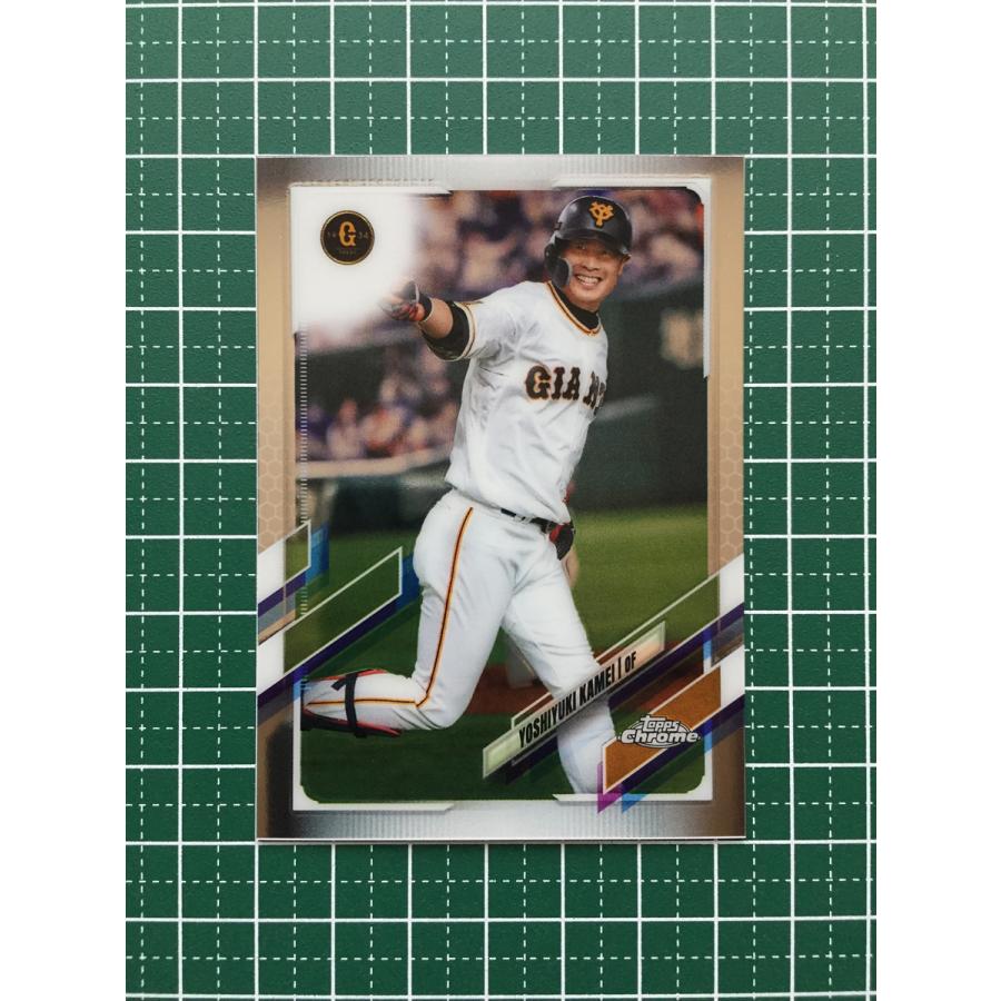 ☆TOPPS CHROME 2021 NPB プロ野球 #109 亀井善行［読売ジャイアンツ