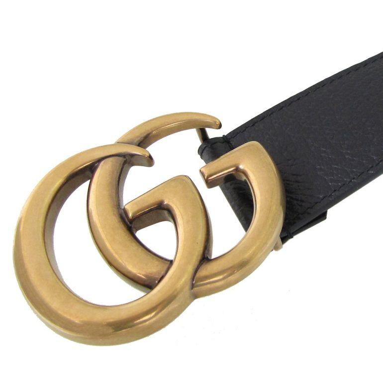 GUCCI（グッチ） ベルト メンズ カーフスキンレザー マーモント ダブル