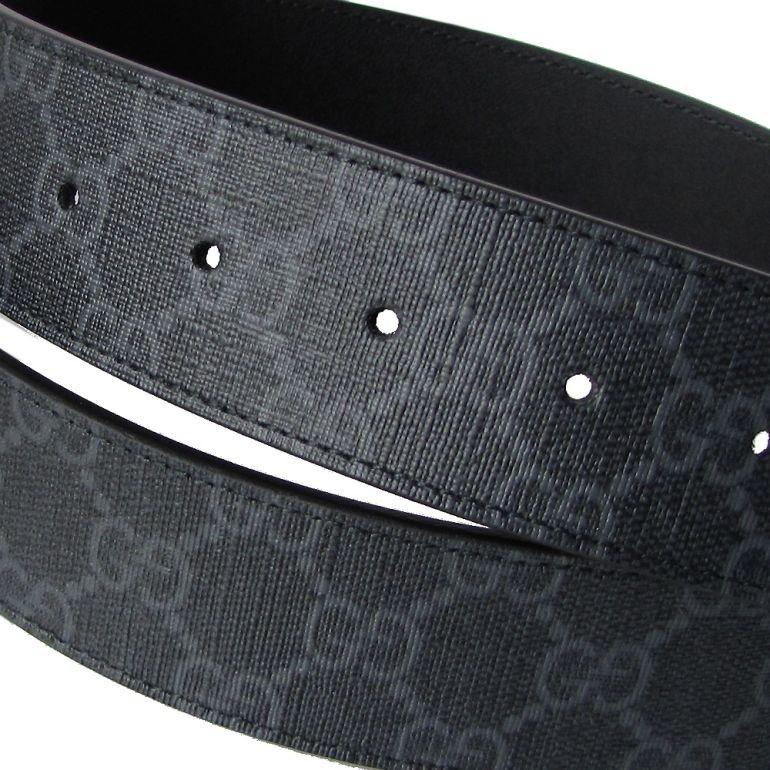 GUCCI（グッチ） ベルト メンズ GGスプリームキャンバス インター