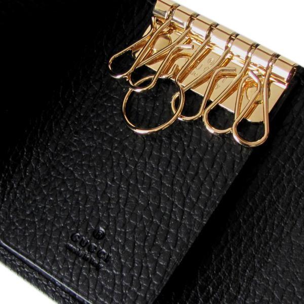GUCCI（グッチ） キーケース プチ マーモント ダラーカーフ ダブルG