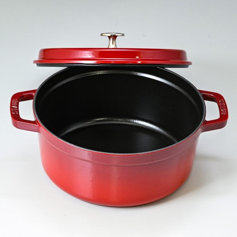 Staub（ストウブ） ピコ ココット ラウンド 24cm 鋳物 ホーロー 鍋