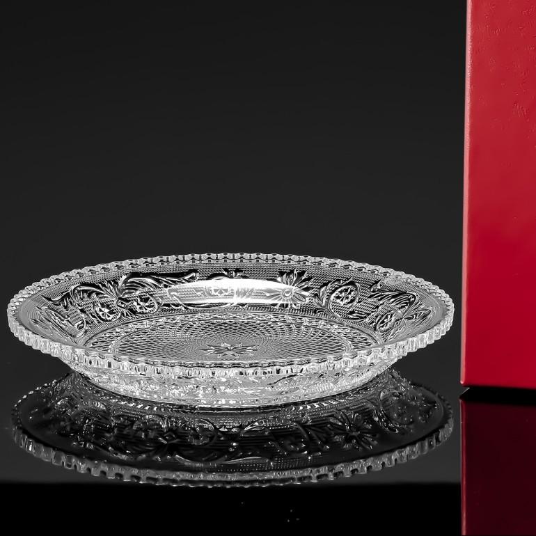 Baccarat バカラ クリスタル プレート（未使用・箱付き） Baccarat