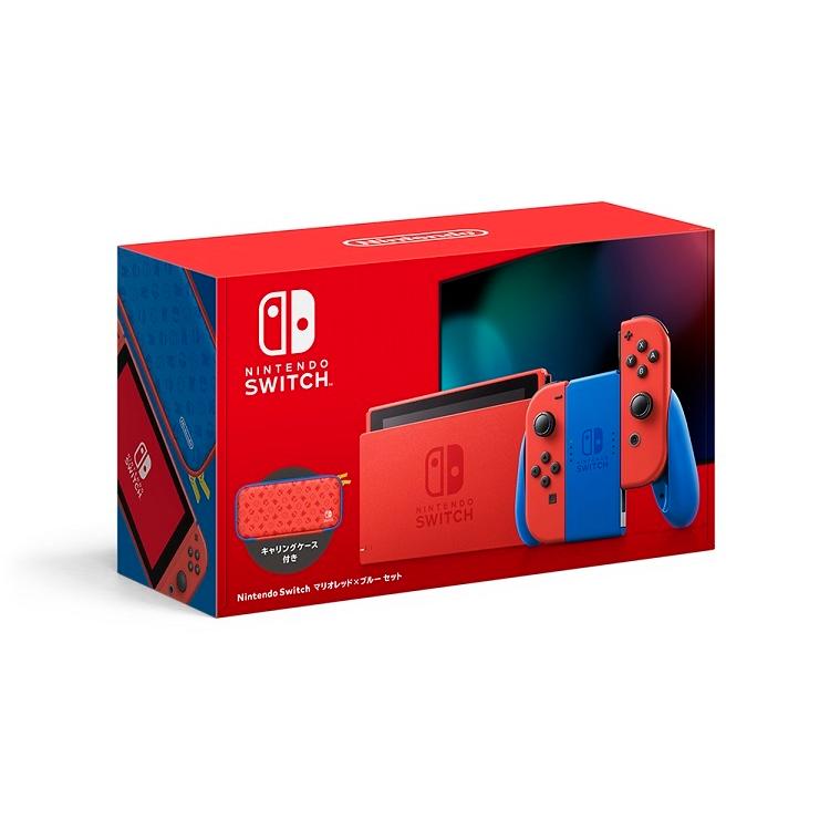 Nintendo Switch 新品 パッケージ版 Nintendo マリオレッド×ブルー