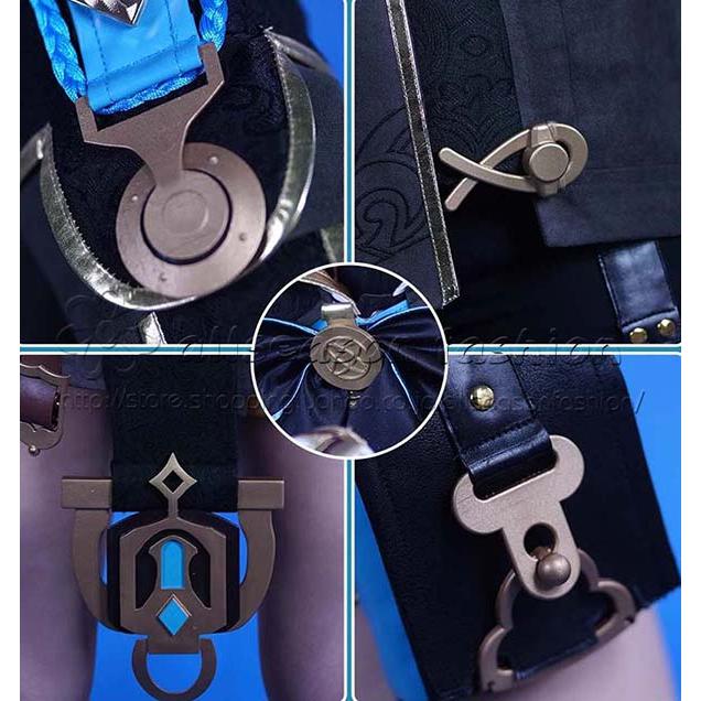 原神 げんしん genshin 風 フレミネ Freminet コスプレ衣装 ウィッグ