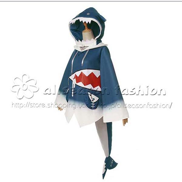 がうる・ぐら コスプレ衣装 ウィッグ Gawr Gura サメちゃん