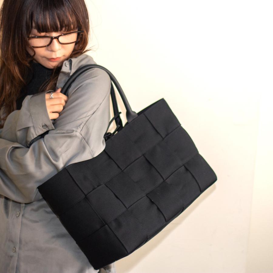 MALTA トートバッグ レディース 大きめ 編み込み バッグ イントレ