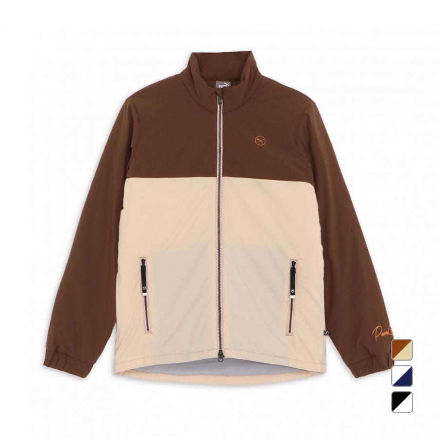 PUMA（プーマ） ゴルフウェア 中綿ジャケット 秋 冬 ストレッチナ
