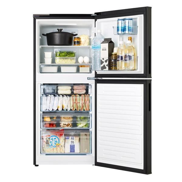 ツインバード（TWINBIRD） 冷蔵庫 一人暮らし 146L 2ドア冷凍冷蔵庫 右