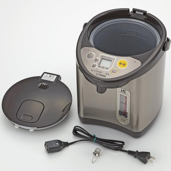 タイガー（TIGER） 電気ポット とく子さん PIL-A220-T ブラウン