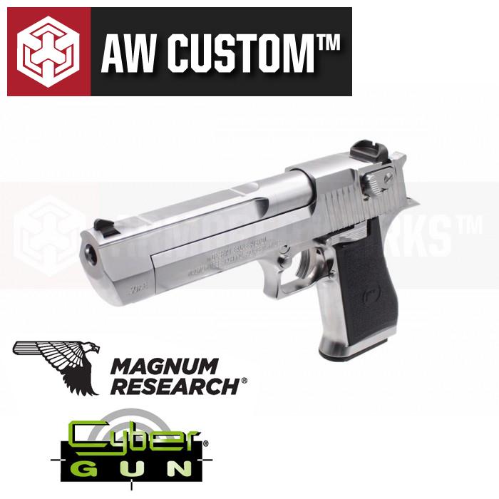 爆買 【限定特価】AW/CYBERGUN DESERT EAGLE.50AE ガスブローバック SV
