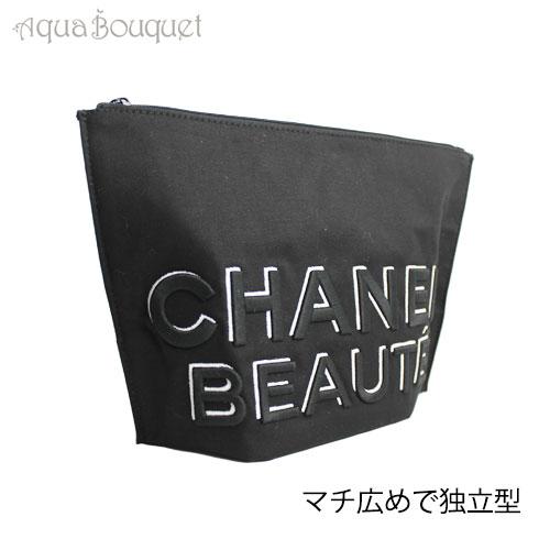 CHANEL（シャネル） ノベルティ ボーテ コスメ ポーチ ブラック CHANEL