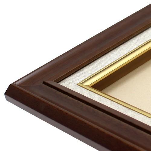 油彩額縁 MRN-A6001-D P8 号(455×333) ダークブラウン（UVカット