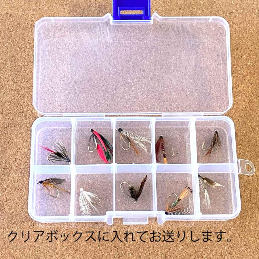ウエットフライ セット 10本セット バーブド バーブレス #8 #10 渓流