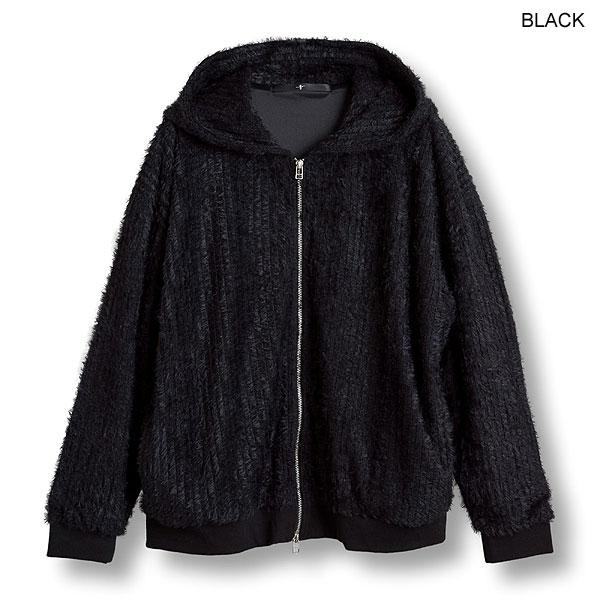 NO ID.（ノーアイディー） SALE セール パーカー フェイクファー