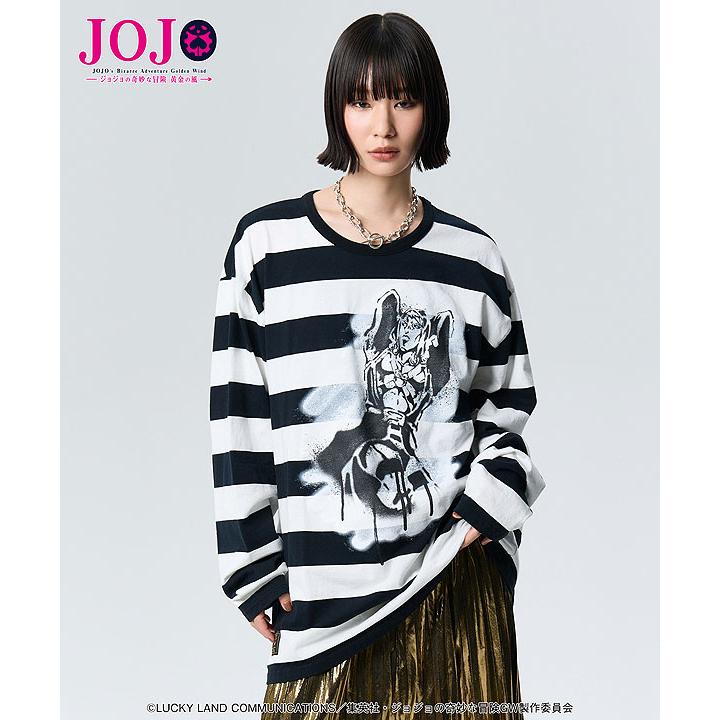 glamb（グラム） glamb×ジョジョの奇妙な冒険 黄金の風 ボーダー