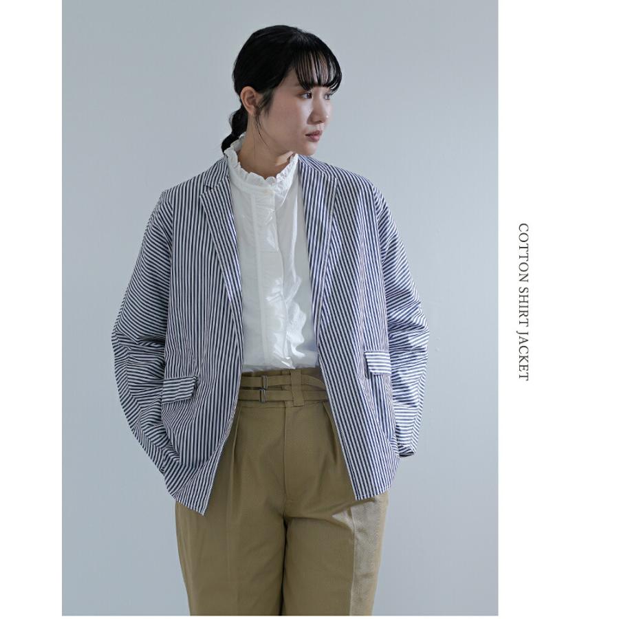 TICCA（ティッカ） コットン シャツジャケット tbfs-016 レディース 春