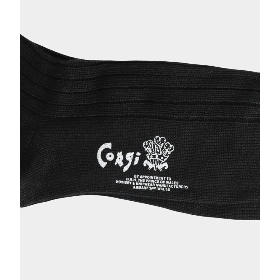 CORGI（コーギ） CORGI / コーギー ： 別注 Midium Plain Socks / 全5