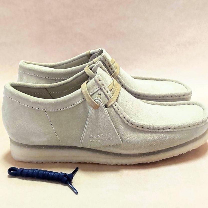 Clarks（クラークス） UK8.5クラークスワラビーロー CLARKS WALLABEE