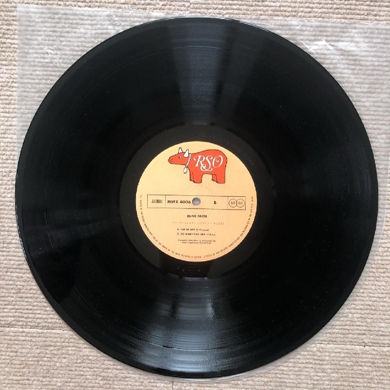 傷なし美盤 ブラインド・フェイス Blind Faith 1980年 LPレコード