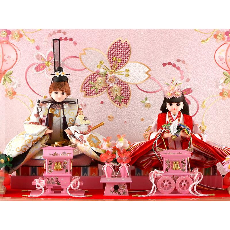 リカちゃん 立ち雛 ガラスケース入り 雛人形 久月 リカちゃん | 【公式