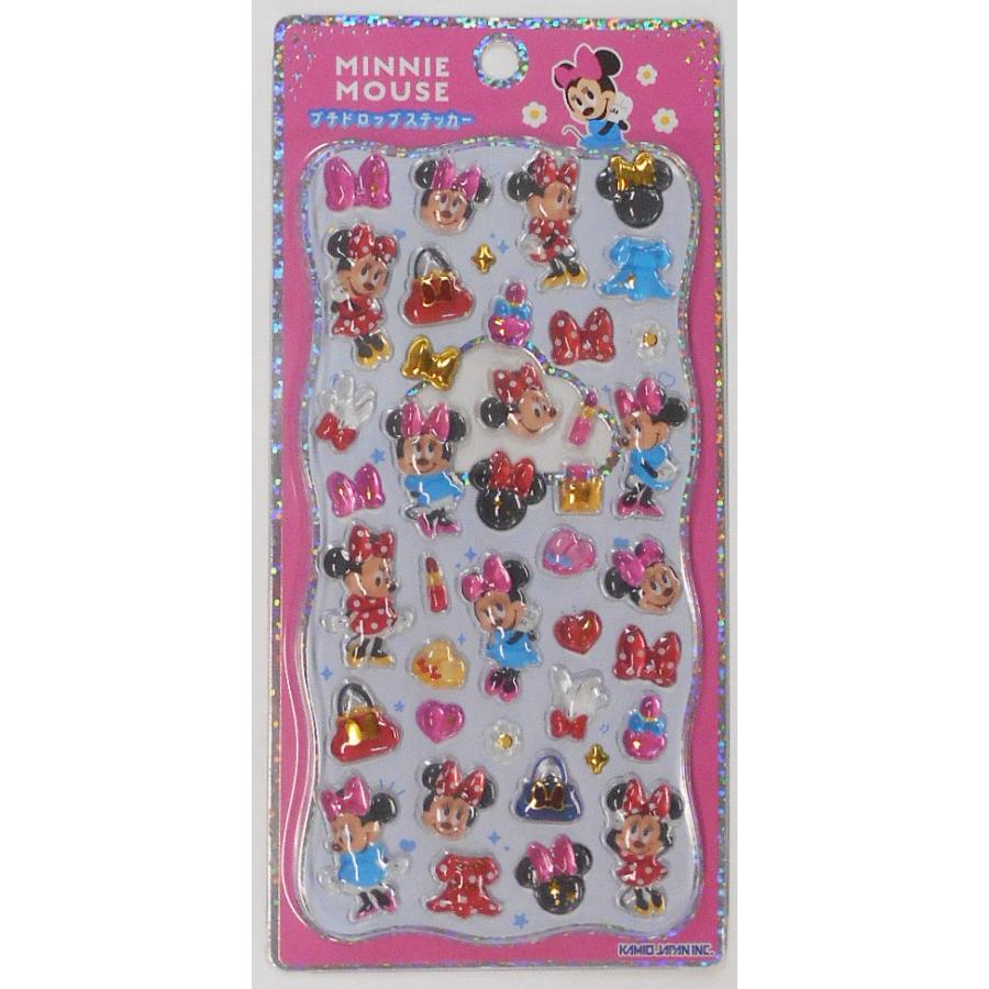 カミオジャパン ディズニー プチドロップステッカー ミニーマウス