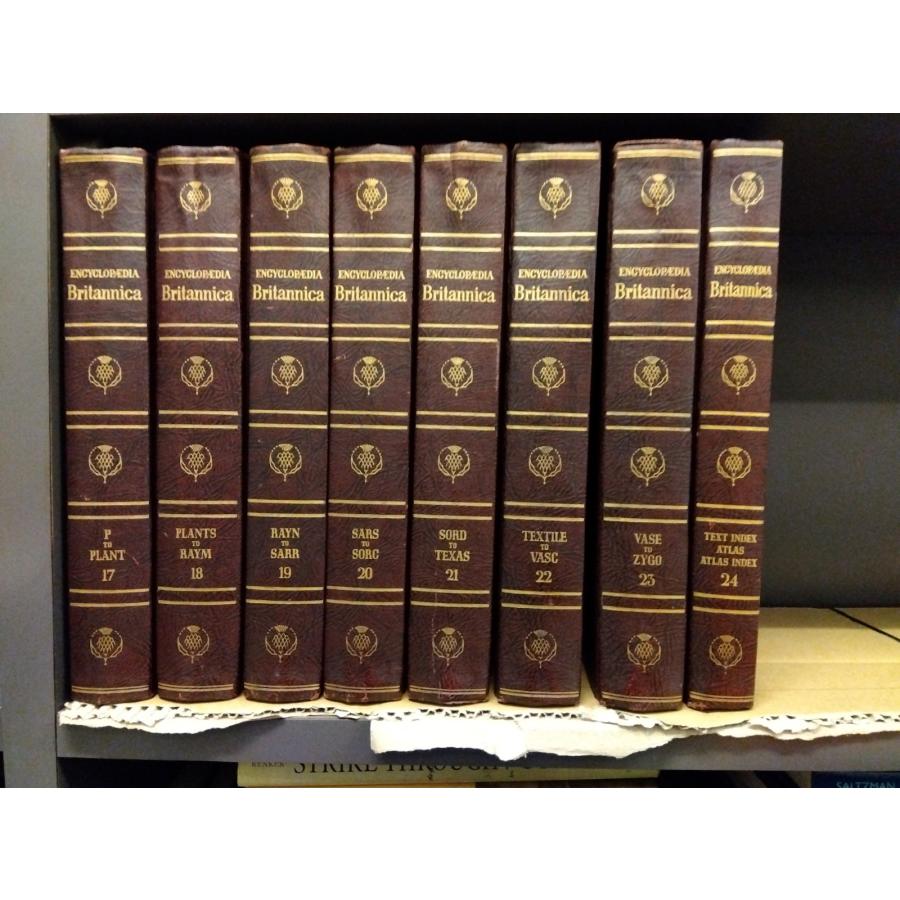 Encyclopedia Britannica 1958 Complete 24 Volumes : Asanobooks