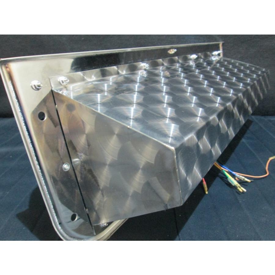 オリジナル！JB丸スカ3連テールランプ専用 ウロコ柄 裏カバー 左右