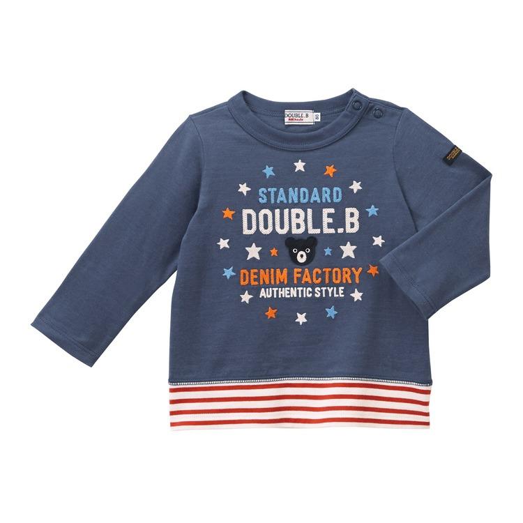 wb ○30％OFFセール○ミキハウス ダブルビーmikihouse 長袖Tシャツ