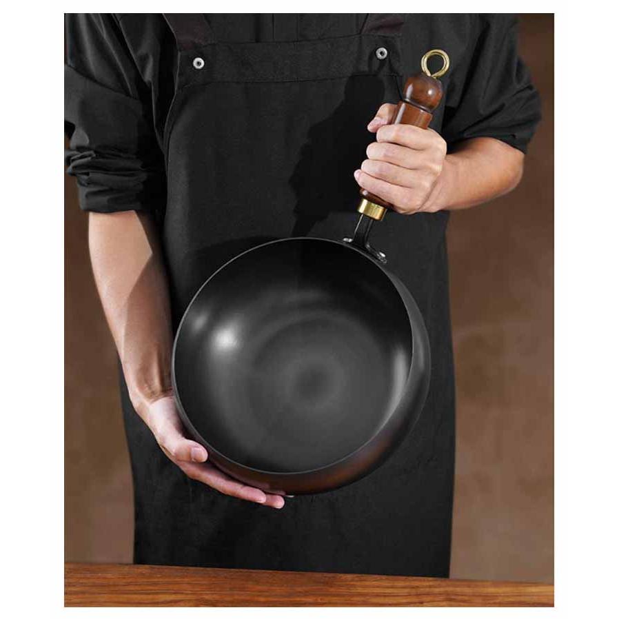 焦げ付かない 28cm 鉄フライパン 9.45インチ鉄製 ガス代節約 伝統鉄鍋