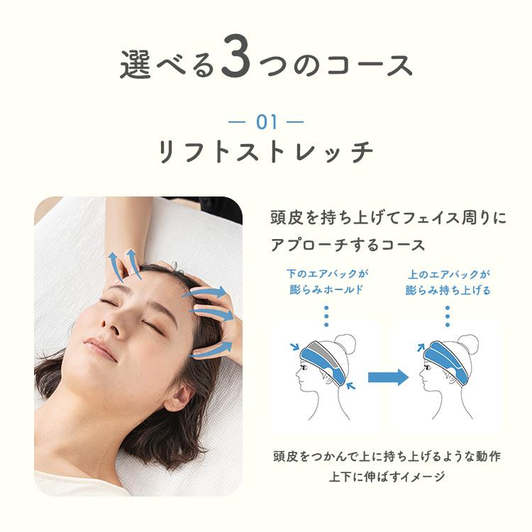 ルルド 美容家電 顔 リフトケア AX-HXL1810Rgr アテックス 頭 ヘッド