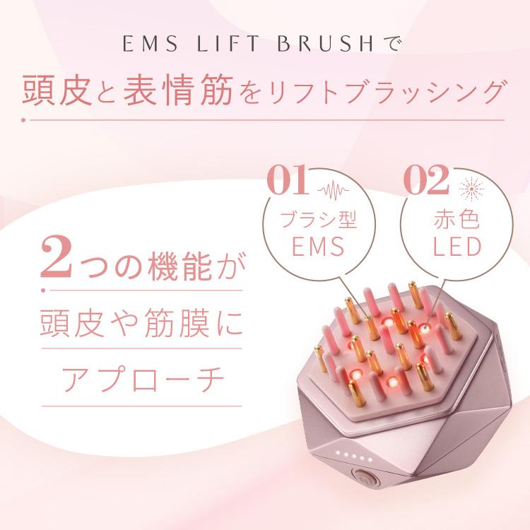 ルルド EMSリフトブラシ AX-NBL506 アテックス EMS 美顔器 ブラシ