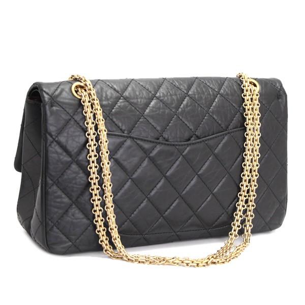 シャネル CHANEL 2.55 マトラッセ30 ダブルフラップ チェーン