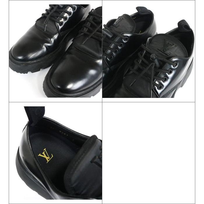 LOUIS VUITTON（ルイ・ヴィトン） 銀座店 レザーシューズ ロゴ 革靴