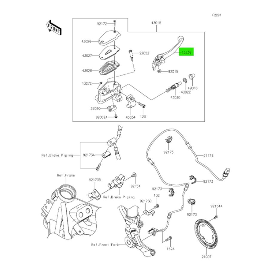 カワサキ（Kawasaki） タイカワサキ純正 ニンジャ Ninja ZX-4R SE ZX