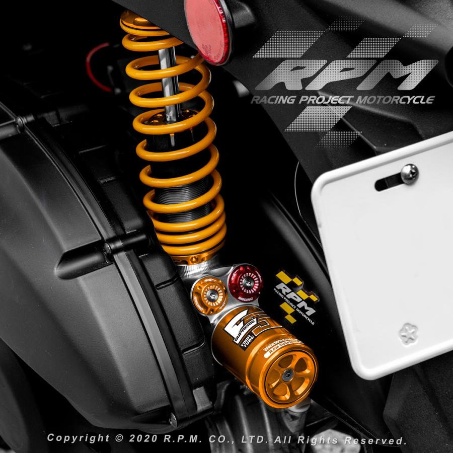 RPM ES ツインチューブ フルアジャスタブルリアサスペンション