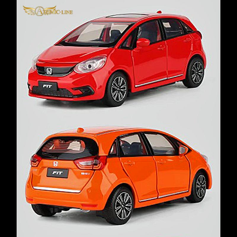 ホンダ（HONDA） FIT フィット 4th 1/32 ミニカー 全4色 ライト点灯