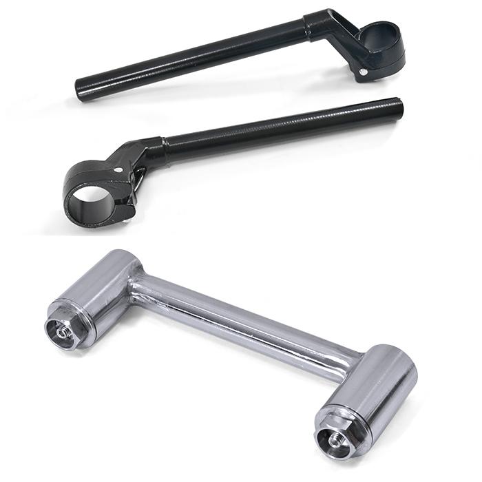 汎用 VFハンドルタイプ ブラック φ35 変換 キット セット バイク