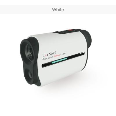 SHOT NAVI レーザータイプ Voice Laser Red Leo ホワイト : オート