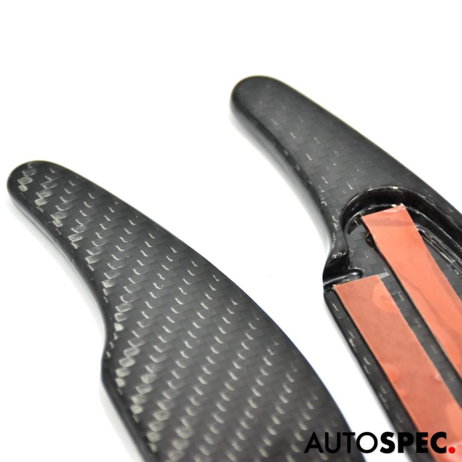 アバルト（ABARTH） ドライ カーボン ステアリング パドルシフト