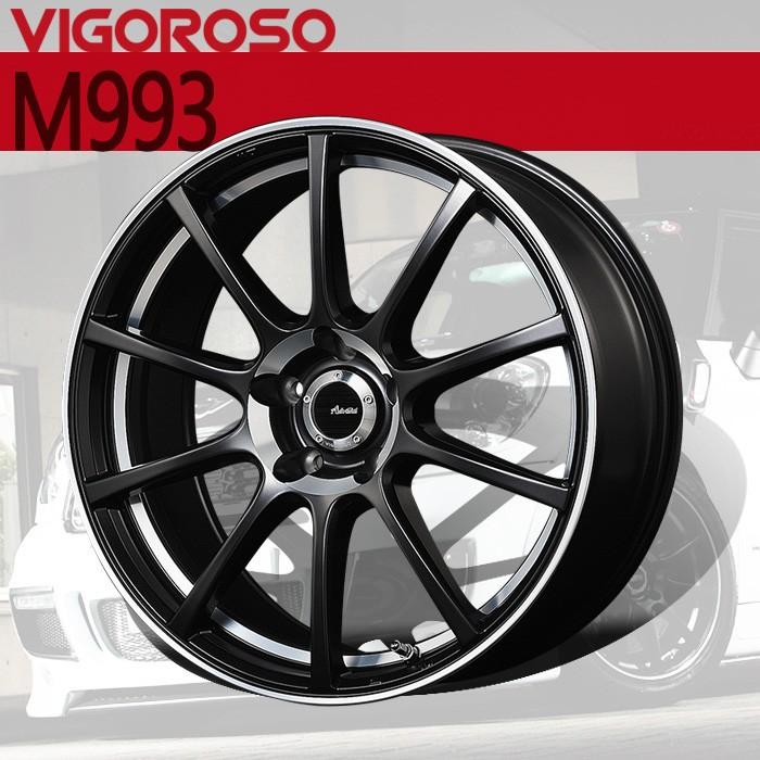 Advanti RACING アルミホイール ヴィゴロッソ M993 17×7.0J 4H PCD100