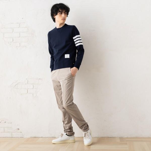 THOM BROWNE（トム ブラウン） スウェット ネイビー メンズ THOM