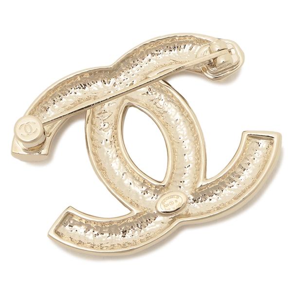 CHANEL（シャネル） ブローチ ココマーク CCマーク ゴールド シルバー