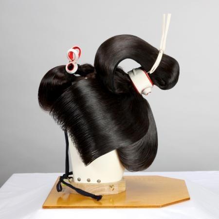 花嫁かつら【お手頃価格の中古品】髪色 自然色 文金高島田 軽量・人毛