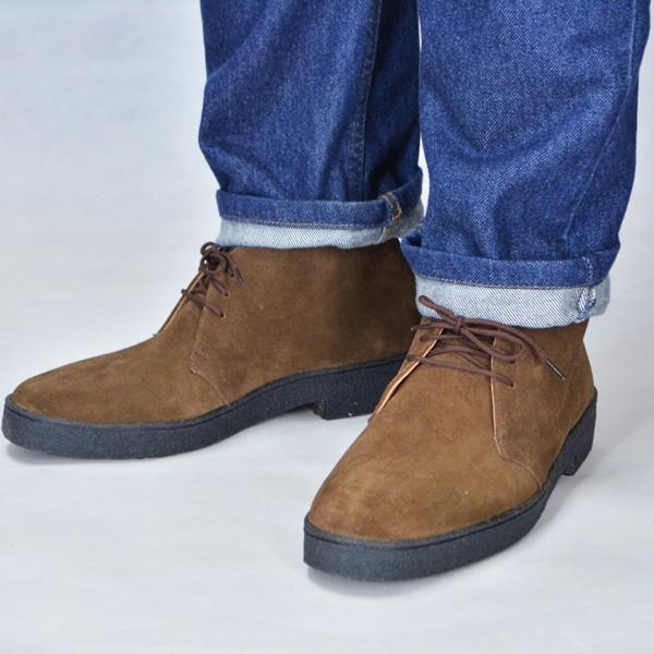 Tricker's（トリッカーズ） MUD GUARD CHUKKA BOOTS [SUEDE