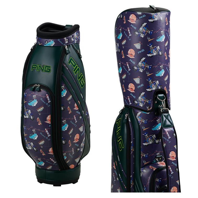 PING（ピン） (限定品)ピンゴルフ Mr.PING ライダー キャディバッグ CB