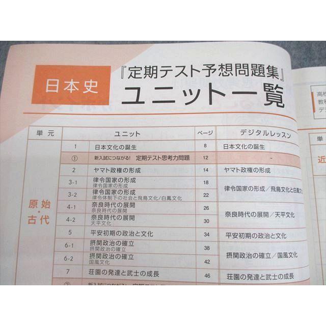 ベネッセ 進研ゼミ高校講座 日本史 定期テスト予想問題集 2020